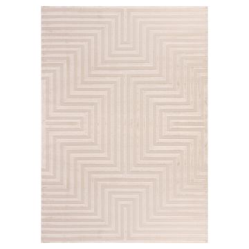 Sahara Veyra tapete pelo curto retangular 120x170cm bege