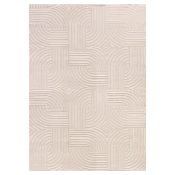 Sahara Lirix tapete pelo curto retangular 140x200cm bege
