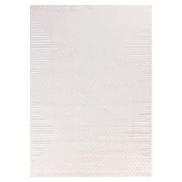 Sahara Aryon tapete pelo curto passadeira 80x150cm creme