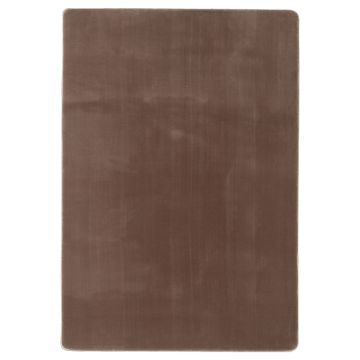 Luxy tapete pelo comprido passadeira 80x250cm bege