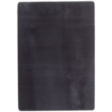 Luxy tapete pelo comprido retangular 200x290cm cinzento