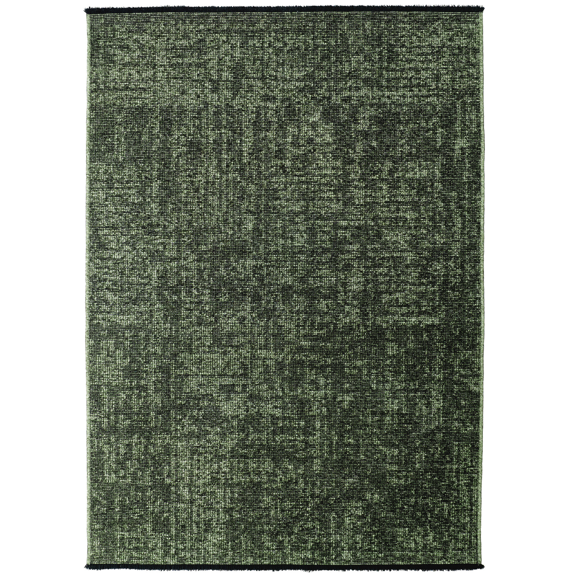 Space tapete pelo curto retangular 160x230cm verde