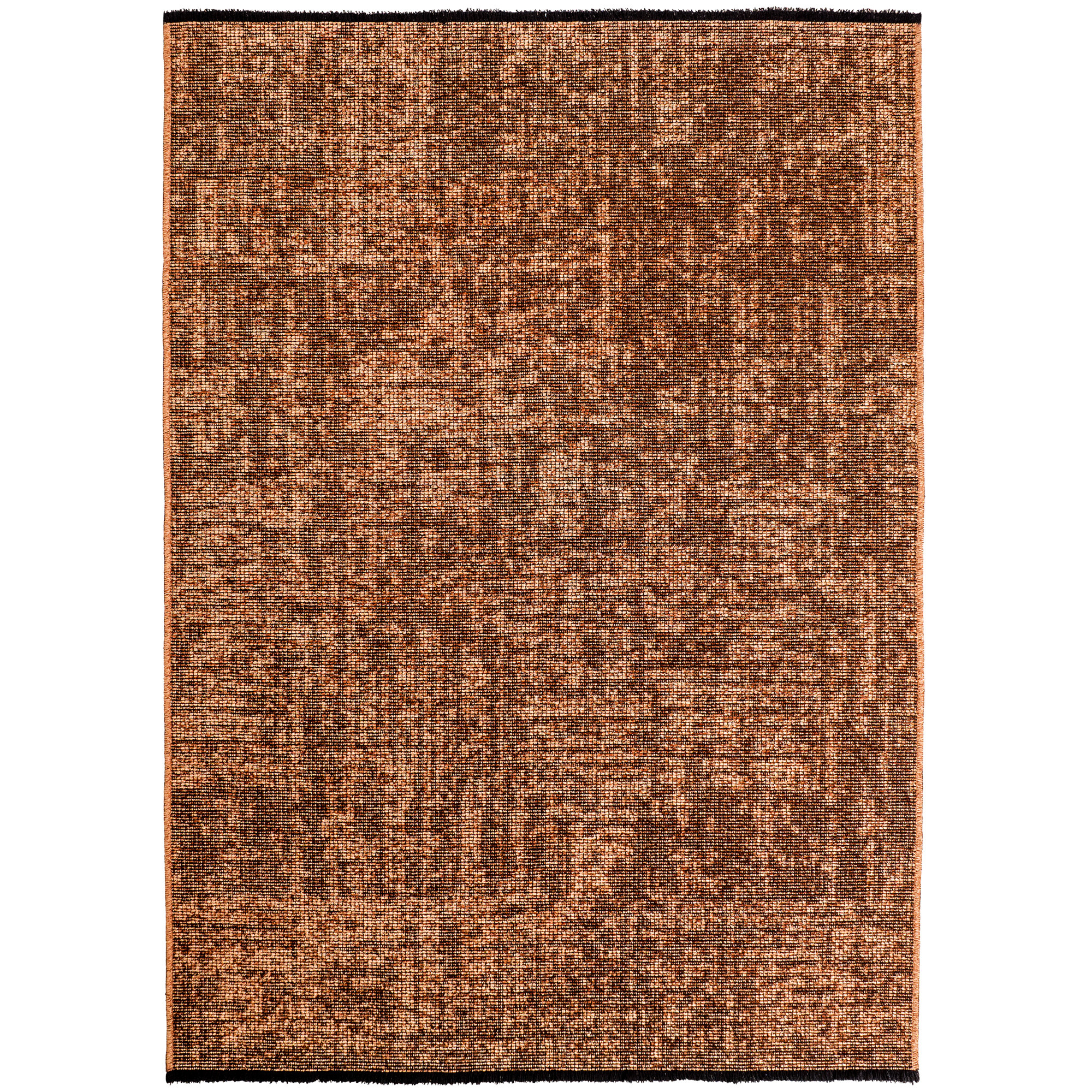 Space tapete pelo curto passadeira 80x250cm cobre