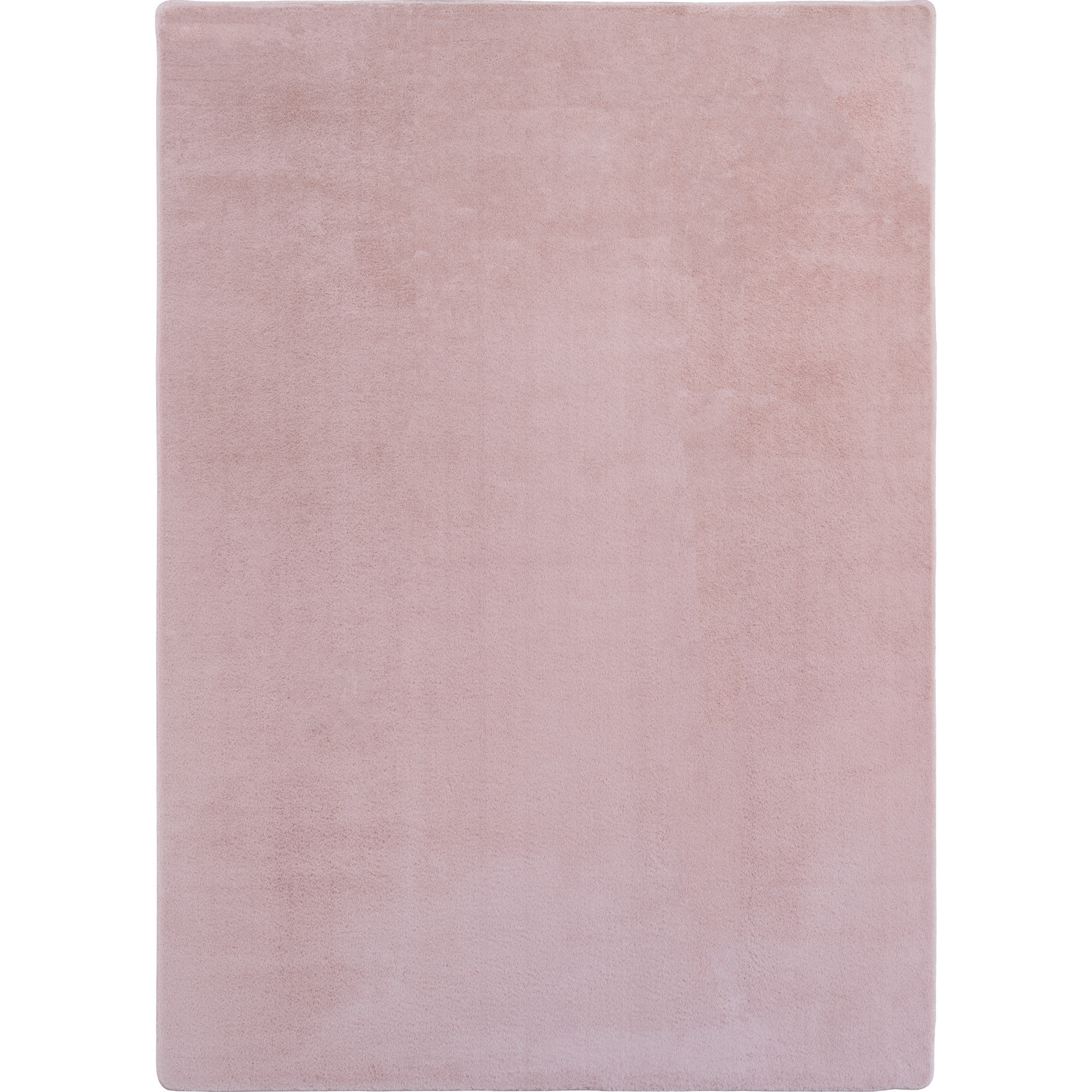 Joy tapete pelo curto retangular 120x160cm rosa claro