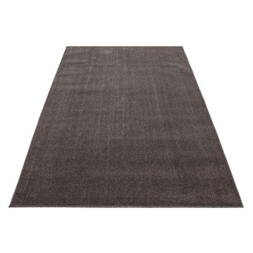 Ata tapete pelo curto retangular 200x290cm moka
