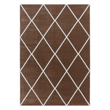 Rio Diago tapete pelo comprido retangular 120x170cm cobre