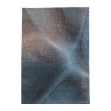 Efor Galax tapete pelo curto passadeira 80x250cm azul