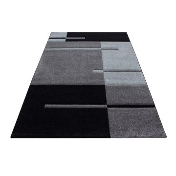 Hawaii Linha tapete pelo curto retangular 80x150cm cinzento