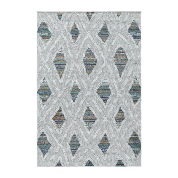 Bahama Areia tapete exterior tecelagem plana retangular 80x150cm multicolor