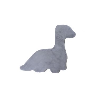 Caty Dino tapete liso infantil pelo curto fofo de pelo comprido 80x100cm prateado