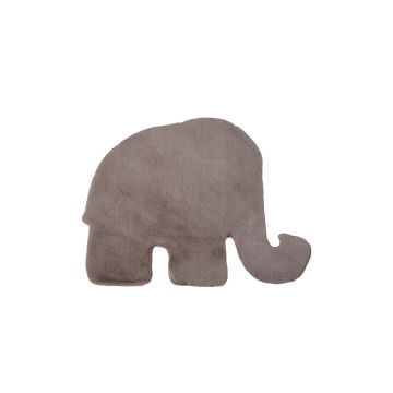 Caty Elefante tapete liso infantil pelo curto fofo de pelo comprido 80x100cm bege