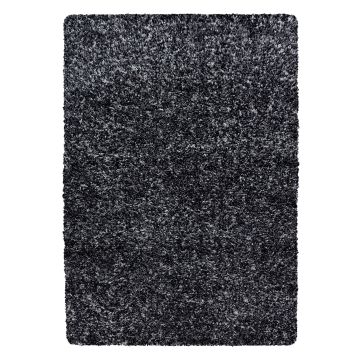 Enjoy Shaggy tapete pelo comprido retangular 240x340cm antracite