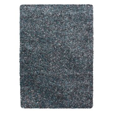 Enjoy Shaggy tapete pelo comprido retangular 280x370cm azul