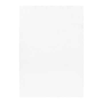 Pouffy tapete fofo de pelo comprido passadeira 80x150cm branco